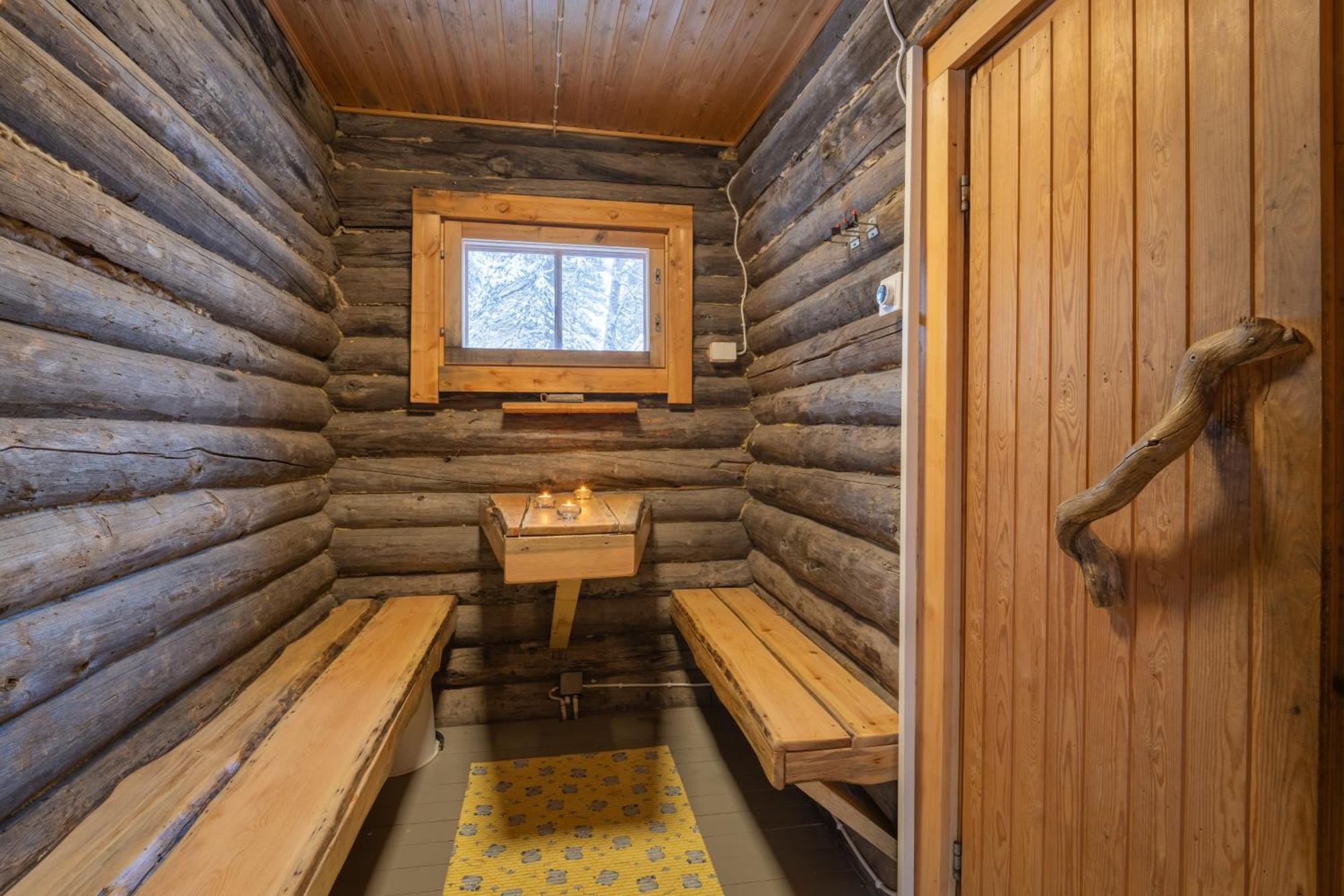 Kuukkeli Log Houses Aurora Cabin - Jaspis Саариселькя Экстерьер фото