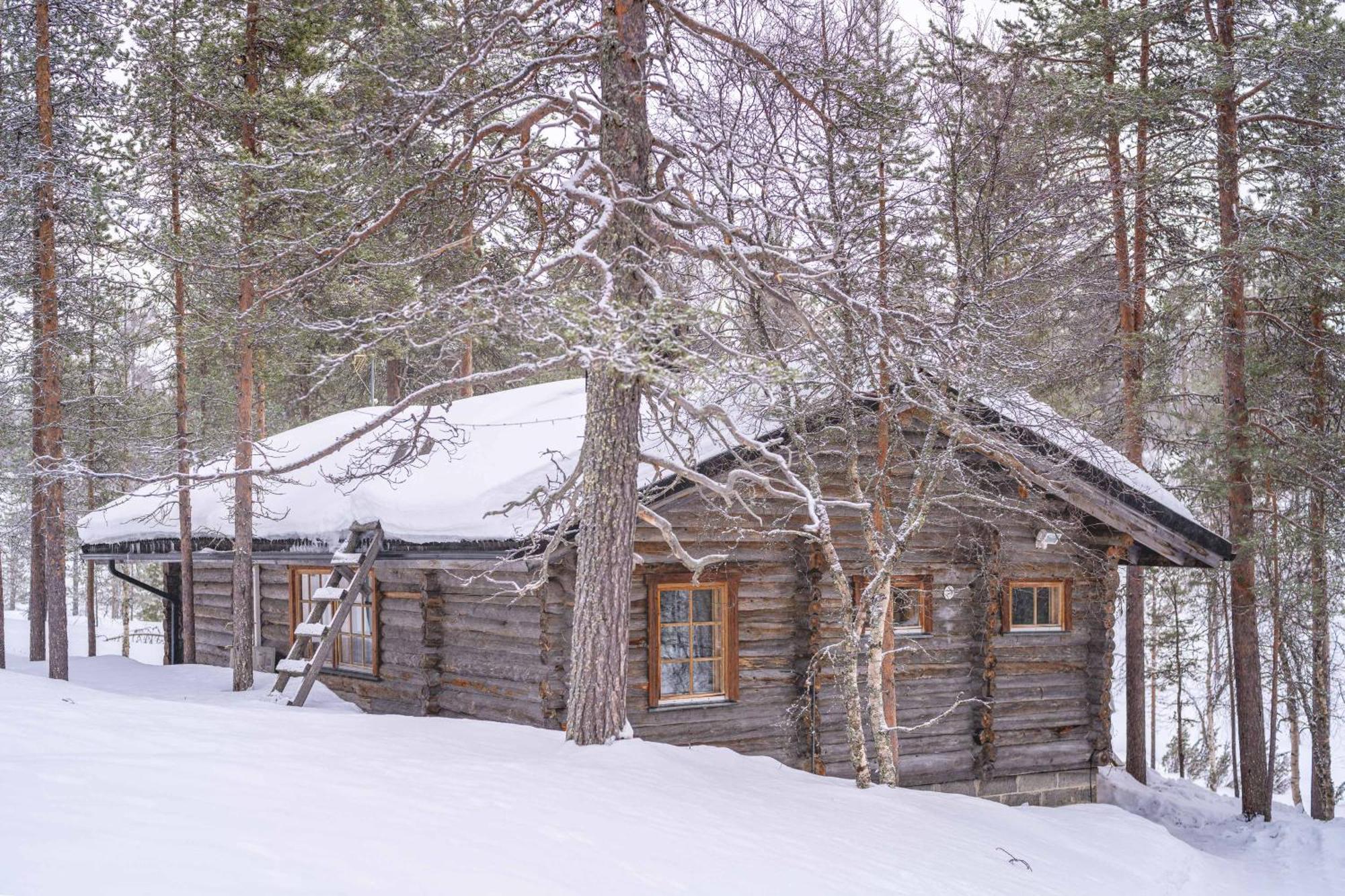 Kuukkeli Log Houses Aurora Cabin - Jaspis Саариселькя Экстерьер фото